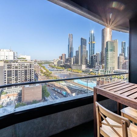 Aura2107, 2 Bedroom Apartment With Balcony, Stunning Yarra River And City Views Melbourne Luaran gambar